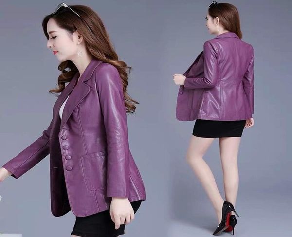 female large size leather 2019 spring autumn women jackets coat new women039s body in the long spring and autumn pu leather jac6327263, Black
female large size leather 2019 spring autumn women jackets coat new women039s body in the long spring and autumn pu leather jac6327263, Black