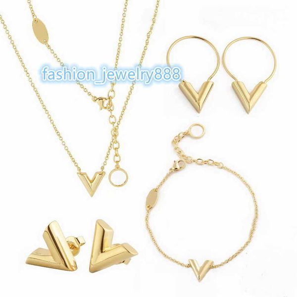 europe america fashion style jewelry sets lady women titanium steel v initials charm pendant necklace bracelet stud earrings sets 3 color, Black
europe america fashion style jewelry sets lady women titanium steel v initials charm pendant necklace bracelet stud earrings sets 3 color, Black