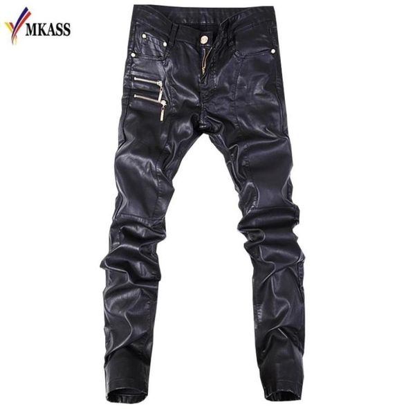 autumn biker skinny men gothic punk fashion faux leather pants pu buckles hip hop zippers black trousers male men039s6866178
autumn biker skinny men gothic punk fashion faux leather pants pu buckles hip hop zippers black trousers male men039s6866178