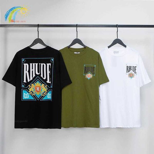 men women trophy series card printing rhude tee high street oversized green rhude t shirt vintage fashion casual, White;black
men women trophy series card printing rhude tee high street oversized green rhude t shirt vintage fashion casual, White;black