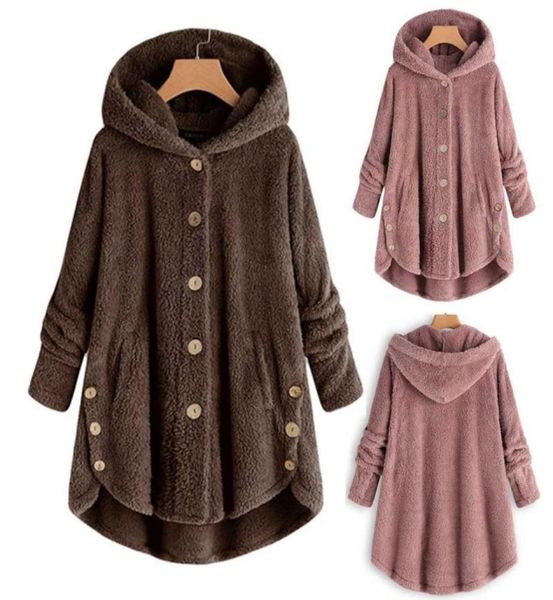 women039s wool blends winter plus size s5xl women button coat fluffy tail hooded pullover loose oversize coats warm out2469127, Black
women039s wool blends winter plus size s5xl women button coat fluffy tail hooded pullover loose oversize coats warm out2469127, Black