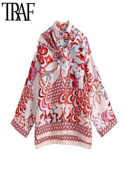 women fashion with scarf printed loose asymmetric blouses vintage long sleeve side vents female shirts chic 2105078557690, White
women fashion with scarf printed loose asymmetric blouses vintage long sleeve side vents female shirts chic 2105078557690, White