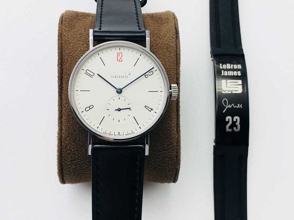 designer men nomos watch nomos auto mechanical watches s6vc automatic movement uhr white dial back transparency with box, Slivery;brown