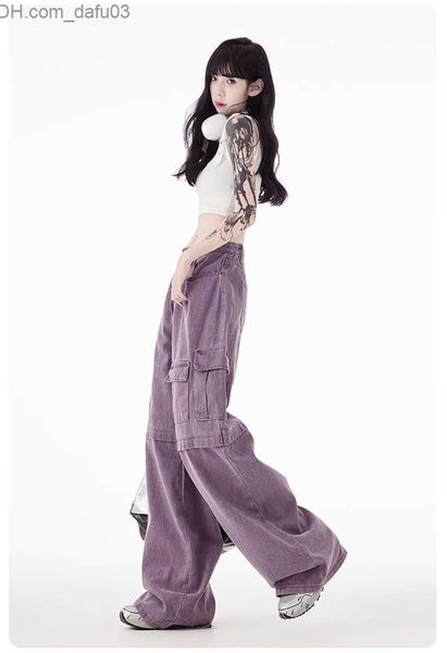 women's pants capris harajuku high waist vintage purple loose fit jeans spring summer women's y2k wide leg bag street denim trouse, Black;white
women's pants capris harajuku high waist vintage purple loose fit jeans spring summer women's y2k wide leg bag street denim trouse, Black;white