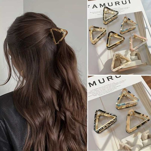 new in chic geometric acetate metal hair clip claw crab women girls leopard small hairpins clips fashion hair accessories, Slivery;white
new in chic geometric acetate metal hair clip claw crab women girls leopard small hairpins clips fashion hair accessories, Slivery;white