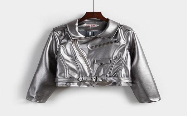 women punk cool style jacket short pu leather coat turndown collar silver more pockets and more zipper jacket outwear5840447, Black;brown
women punk cool style jacket short pu leather coat turndown collar silver more pockets and more zipper jacket outwear5840447, Black;brown