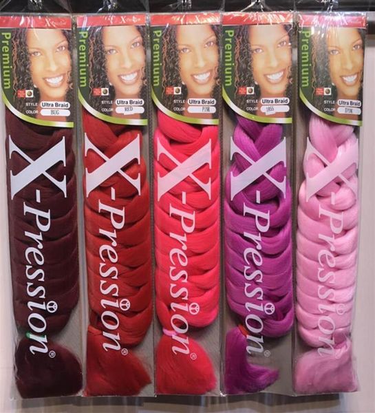 xpression braiding hair synthetic hair weave jumbo braids ultra braids bulks extension cheveux 82inch crochet hair 165 grams singl5480965, Black
xpression braiding hair synthetic hair weave jumbo braids ultra braids bulks extension cheveux 82inch crochet hair 165 grams singl5480965, Black