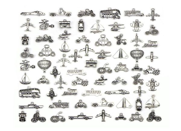 mixed 70 designs retro silver color traffic transportation pendant fitting vehicle ship aircraft charms diy jewelry accessories 707025744, Black
mixed 70 designs retro silver color traffic transportation pendant fitting vehicle ship aircraft charms diy jewelry accessories 707025744, Black
