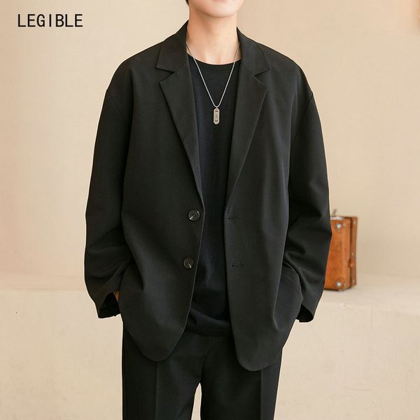 men's suits blazers legible casual blazer men solid suit coat for male spring loose blazers for men 230808, White;black
men's suits blazers legible casual blazer men solid suit coat for male spring loose blazers for men 230808, White;black