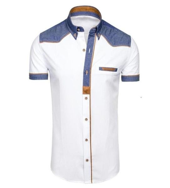plus size 3xl men long sleeve patchwork button down casual shirts solid work slim fit shirt plus size mens outdoor clothes6304041, White;black
plus size 3xl men long sleeve patchwork button down casual shirts solid work slim fit shirt plus size mens outdoor clothes6304041, White;black