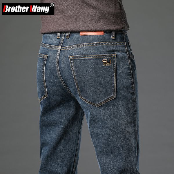 mens jeans fall cotton stretch slim straight version business fashion denim pants vintage blue brand trousers black 230808
mens jeans fall cotton stretch slim straight version business fashion denim pants vintage blue brand trousers black 230808