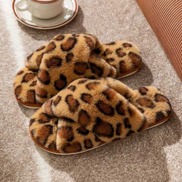 slippers soft winter slipper fashion leopard shoes warm plush slipper for women non-slip slipper comfortable flat fur slides flip flops, Black
slippers soft winter slipper fashion leopard shoes warm plush slipper for women non-slip slipper comfortable flat fur slides flip flops, Black