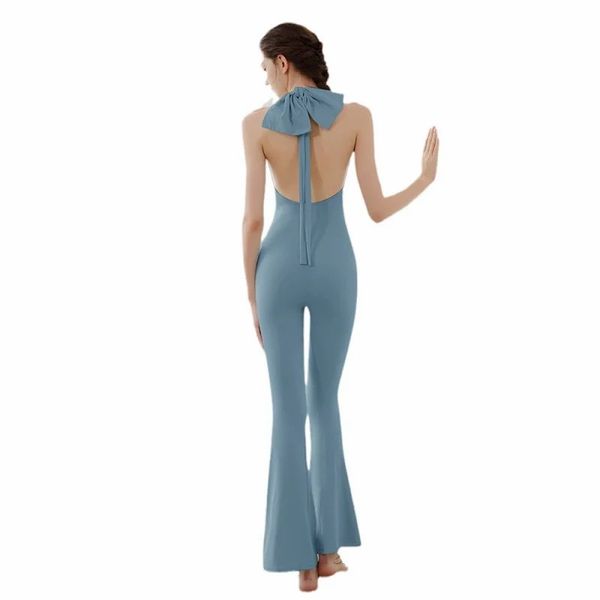 aerial yoga dress women's one-piece body-tight one-piece bow strap temperament slimming trumpet jumpsuit
aerial yoga dress women's one-piece body-tight one-piece bow strap temperament slimming trumpet jumpsuit