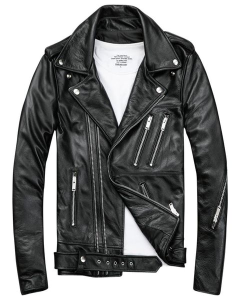 2019 black men biker039s leather jacket double diagonal zipper genuine thick cowhide slim fit short motorcycle coat shippi7216743
2019 black men biker039s leather jacket double diagonal zipper genuine thick cowhide slim fit short motorcycle coat shippi7216743