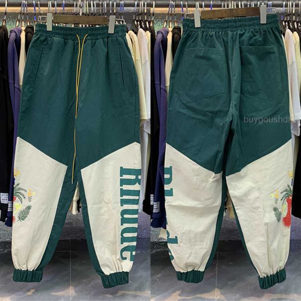 patchwork rhude sweatpants men women drawstring coconut tree rhude overalls inside tags, Black
patchwork rhude sweatpants men women drawstring coconut tree rhude overalls inside tags, Black