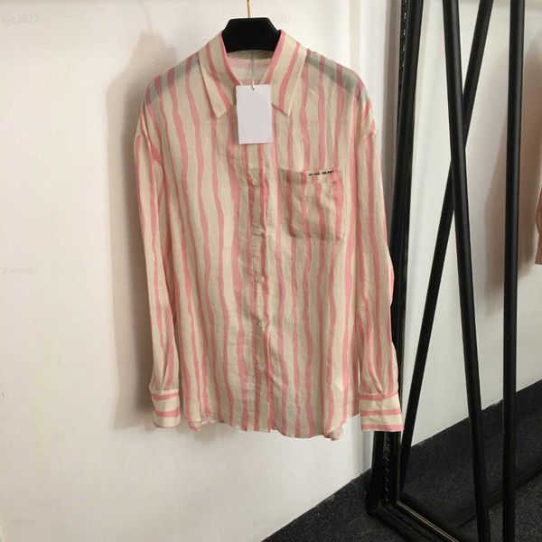 womens designer clothing cotton and linen shirt vertical stripe design girl blouse size s-l logo embroidered pocket lapel shirt aug04, White
womens designer clothing cotton and linen shirt vertical stripe design girl blouse size s-l logo embroidered pocket lapel shirt aug04, White