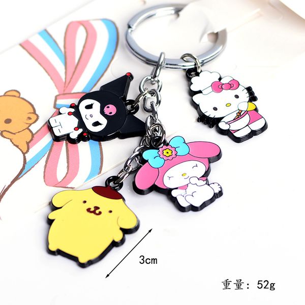 anime girl kuromi melody cats drip oil metal ball bell keychain key ring accesssory, Blue
anime girl kuromi melody cats drip oil metal ball bell keychain key ring accesssory, Blue