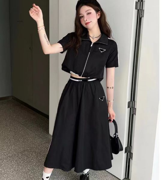 womens two piece dress designer fashion contrast acetate satin short sleeve blouse women pleated skirt, White
womens two piece dress designer fashion contrast acetate satin short sleeve blouse women pleated skirt, White