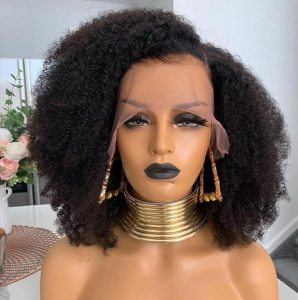 afro curly 100 human virgin hair 13x4 13x6 lace front bob wigs brazilian bleached knots plucked full 150 density for women2553467, Black;brown
afro curly 100 human virgin hair 13x4 13x6 lace front bob wigs brazilian bleached knots plucked full 150 density for women2553467, Black;brown