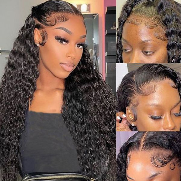synthetic wigs human hair wig deep wave closure wig 13x6 lace frontal wig glueless preplucked bleached knots wigs 13x4 deep wave frontal wig, Black
synthetic wigs human hair wig deep wave closure wig 13x6 lace frontal wig glueless preplucked bleached knots wigs 13x4 deep wave frontal wig, Black