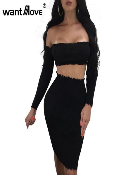 wantmove 2017 autumn women wave the shoulder long sleeve 2 piece bodycon midi dress club party vestidos de festa wm1102273218, White;black
wantmove 2017 autumn women wave the shoulder long sleeve 2 piece bodycon midi dress club party vestidos de festa wm1102273218, White;black