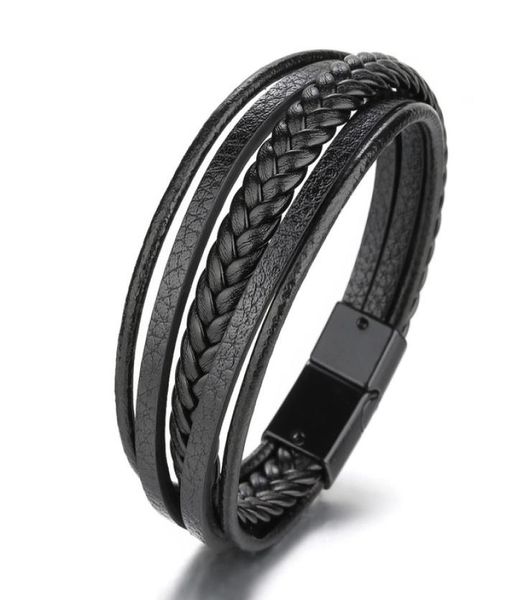 handwoven multilayer men039s leathers bracelets ethnic style retro alloy magnetic buckle leather bracelet1414753, Golden;silver
handwoven multilayer men039s leathers bracelets ethnic style retro alloy magnetic buckle leather bracelet1414753, Golden;silver
