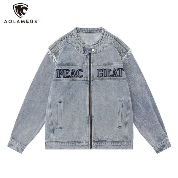 men's jackets high street embroidery letter detachable sleeve denim jackets for men oversized washed round neck zipperjeans jacket all-, Black;brown
men's jackets high street embroidery letter detachable sleeve denim jackets for men oversized washed round neck zipperjeans jacket all-, Black;brown