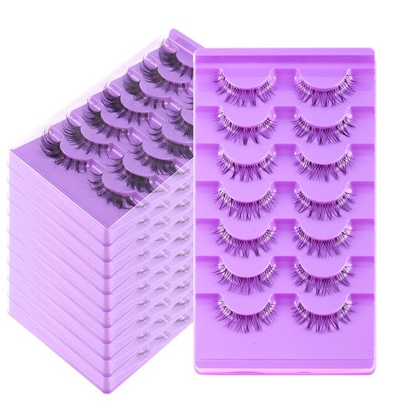 transparent stalk 7pairs/set natural long false eyelashes dramatic fluffy 3d faux mink lashes wispy eye lashes thick soft daily e426
transparent stalk 7pairs/set natural long false eyelashes dramatic fluffy 3d faux mink lashes wispy eye lashes thick soft daily e426