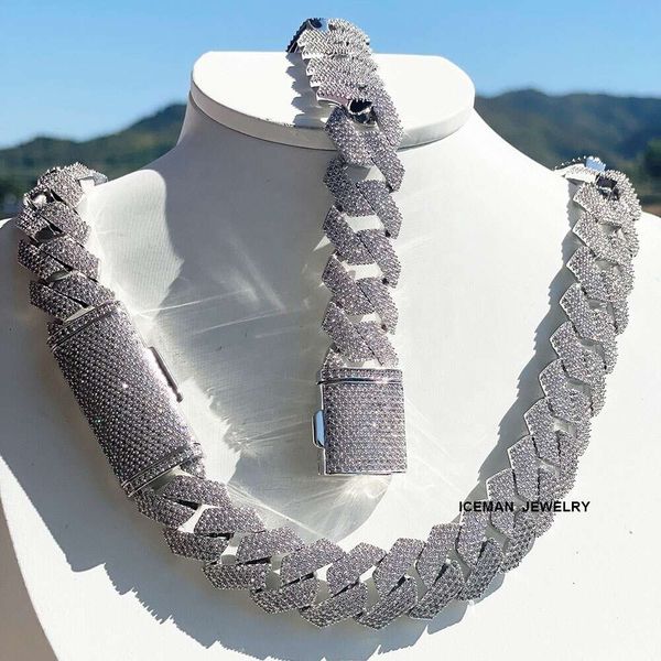 iceman jewelry 20mm sier vvs moissanite cuban necklace chain cuban link chain moissanite, moissanite cuban link chain, Silver
iceman jewelry 20mm sier vvs moissanite cuban necklace chain cuban link chain moissanite, moissanite cuban link chain, Silver
