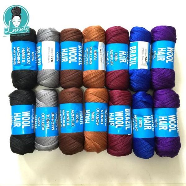 for braiding 14bundles 70g per bundle brazilian wool hair low temprature flame retardant synthetic fiber for box braids1159179, Black
for braiding 14bundles 70g per bundle brazilian wool hair low temprature flame retardant synthetic fiber for box braids1159179, Black