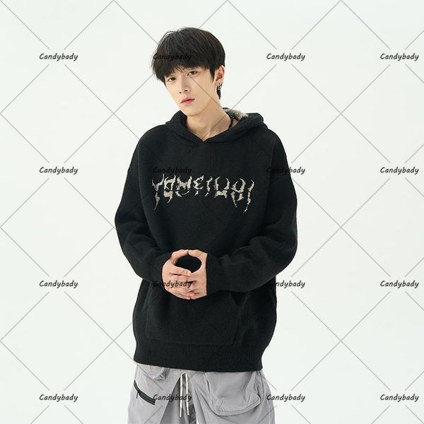 men's sweaters slouchy hooded sweaters for men in winter american knitwear sweater port vibe small crowd high street lovers trend 23080, White;black
men's sweaters slouchy hooded sweaters for men in winter american knitwear sweater port vibe small crowd high street lovers trend 23080, White;black