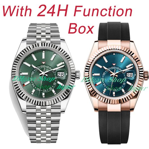 luxury men sports sky dweller movement automatic watch multi function gmt dual time zone stainless steel submersible waterproof watch lumino, Slivery;golden
luxury men sports sky dweller movement automatic watch multi function gmt dual time zone stainless steel submersible waterproof watch lumino, Slivery;golden