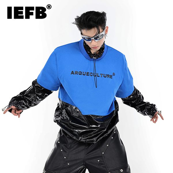 mens hoodies sweatshirts iefb niche pu leather spliced fashion drawstring shoulder pad long sleeve hoodie loose trend pullover 9c990 230808, Black
mens hoodies sweatshirts iefb niche pu leather spliced fashion drawstring shoulder pad long sleeve hoodie loose trend pullover 9c990 230808, Black