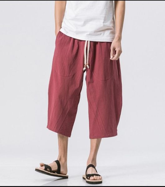 men039s linen trouser fashion men039s elastic waist wide leg cotton harem baggy mens pants patchwork linen capri trousers pa9868658, Black
men039s linen trouser fashion men039s elastic waist wide leg cotton harem baggy mens pants patchwork linen capri trousers pa9868658, Black