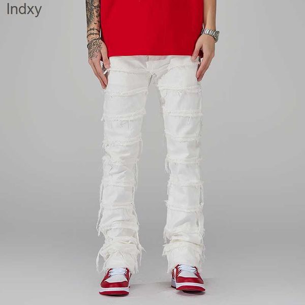 men's jeans punk stacked white straight y2k grunge jeans pants men fashion hip hop kpop women cotton old long trousers ropa hombre 2306, Blue
men's jeans punk stacked white straight y2k grunge jeans pants men fashion hip hop kpop women cotton old long trousers ropa hombre 2306, Blue
