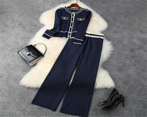 women039s tracksuits runway designer autumn winter suits women long sleeve cardigan knitting and pants 2 piece2678677, Gray
women039s tracksuits runway designer autumn winter suits women long sleeve cardigan knitting and pants 2 piece2678677, Gray