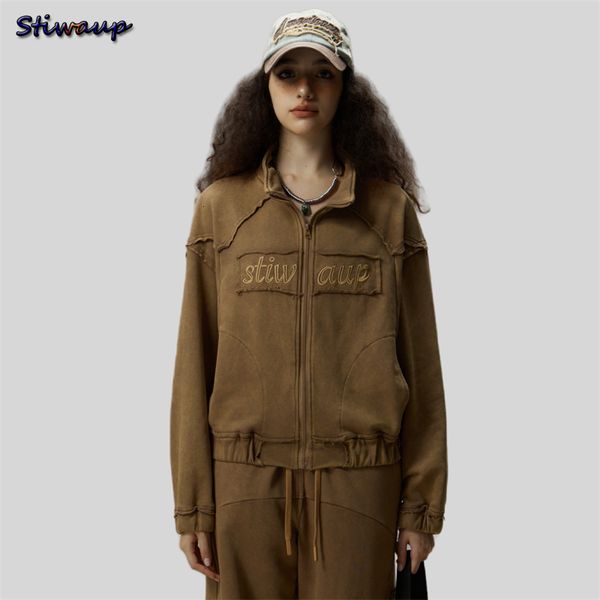 womens jackets chic and elegant woman vintage jacket shrugs for ladies korean style clothes cotton plus size outwears sweatshirt with zipper, Black;brown
womens jackets chic and elegant woman vintage jacket shrugs for ladies korean style clothes cotton plus size outwears sweatshirt with zipper, Black;brown