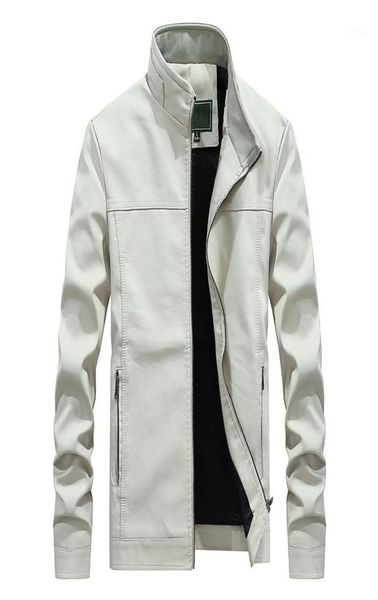 autumn winter new white leather jacket men pu coats men039s stand collar long coat fashion business outerwear male brand clothi8487053, Black;brown
autumn winter new white leather jacket men pu coats men039s stand collar long coat fashion business outerwear male brand clothi8487053, Black;brown