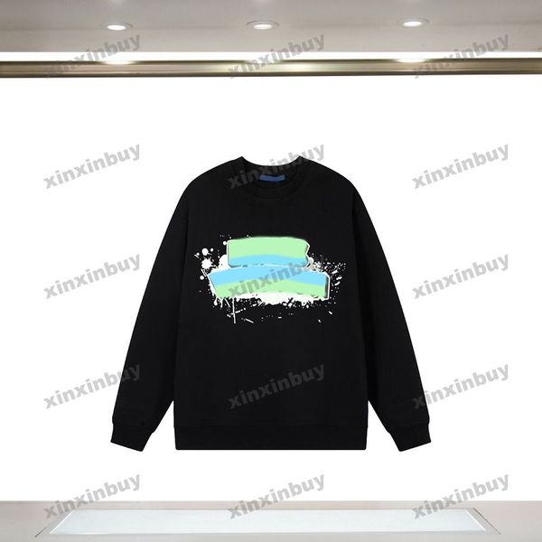 xinxinbuy men women designer sweatshirt hoodie graffiti colorful letter printing sweater gray blue black white xs-2xl, Black;brown
xinxinbuy men women designer sweatshirt hoodie graffiti colorful letter printing sweater gray blue black white xs-2xl, Black;brown