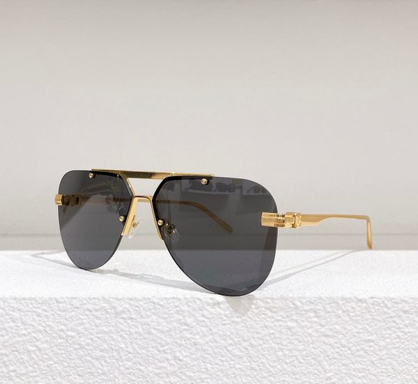 rimless pilot ash sunglasses gold metal dark grey lens men summer sunnies gafas de sol sonnenbrille uv400 eye wear with box, White;black
rimless pilot ash sunglasses gold metal dark grey lens men summer sunnies gafas de sol sonnenbrille uv400 eye wear with box, White;black