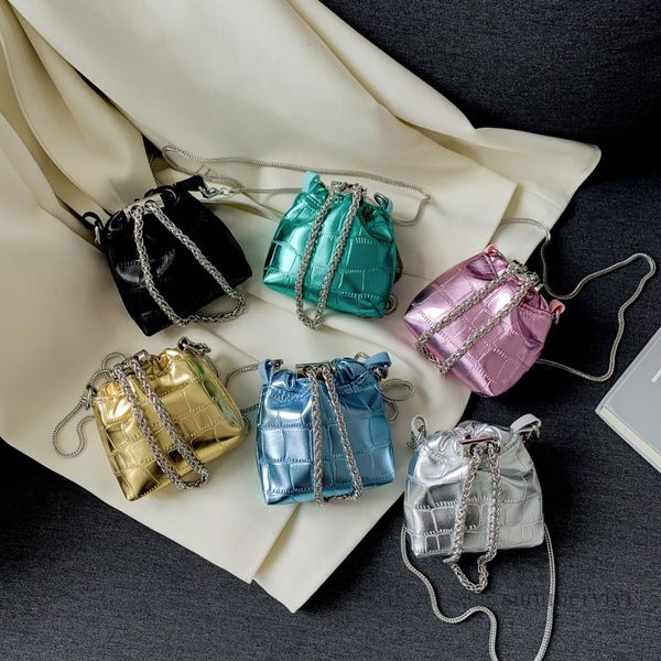 kids stone grain handbags girls metals chain single shoulder bucket bag lady style messenger lipsticks bags z3431v, Black
kids stone grain handbags girls metals chain single shoulder bucket bag lady style messenger lipsticks bags z3431v, Black