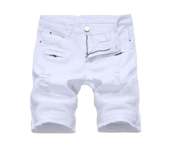 summer mens denim slim casual knee length short hole jeans for men straight bermuda masculina white black red7849171
summer mens denim slim casual knee length short hole jeans for men straight bermuda masculina white black red7849171