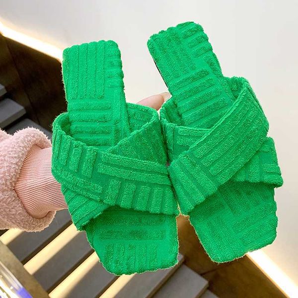 slippers new cross women slippers towel pattern upper design 2022 fashion embossed big size home all-match sandals candy color flat shoes, Black
slippers new cross women slippers towel pattern upper design 2022 fashion embossed big size home all-match sandals candy color flat shoes, Black