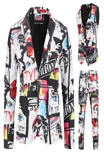 mens fashion printed 3 piece set blazervestpants casual suits plus size hip hop slim fit suit set men singer wedding costume x2649105, White;black
mens fashion printed 3 piece set blazervestpants casual suits plus size hip hop slim fit suit set men singer wedding costume x2649105, White;black