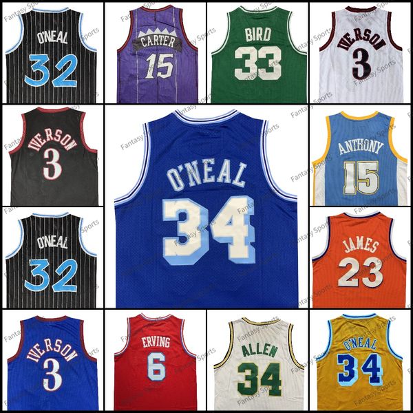 15 vince carter retro james basketball jersey 32 shaq oneal 34 allen iverson 3 larry bird 33 julius erving green purple red throwback stitch, Black;red
15 vince carter retro james basketball jersey 32 shaq oneal 34 allen iverson 3 larry bird 33 julius erving green purple red throwback stitch, Black;red