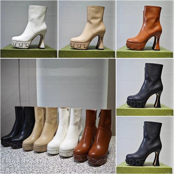 designer autumn winter styles women platform boot fashion luxury studs boots classic leather rivet embellishment heel height 11cm ankle boot, Black
designer autumn winter styles women platform boot fashion luxury studs boots classic leather rivet embellishment heel height 11cm ankle boot, Black