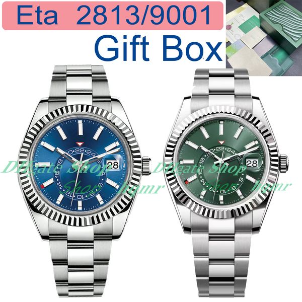 men s sports and women s luxury watch sky dweller gmt 24h watch 2813 automatic mechanical stainless steel waterproof 50m rubber millennium w, Slivery;golden
men s sports and women s luxury watch sky dweller gmt 24h watch 2813 automatic mechanical stainless steel waterproof 50m rubber millennium w, Slivery;golden