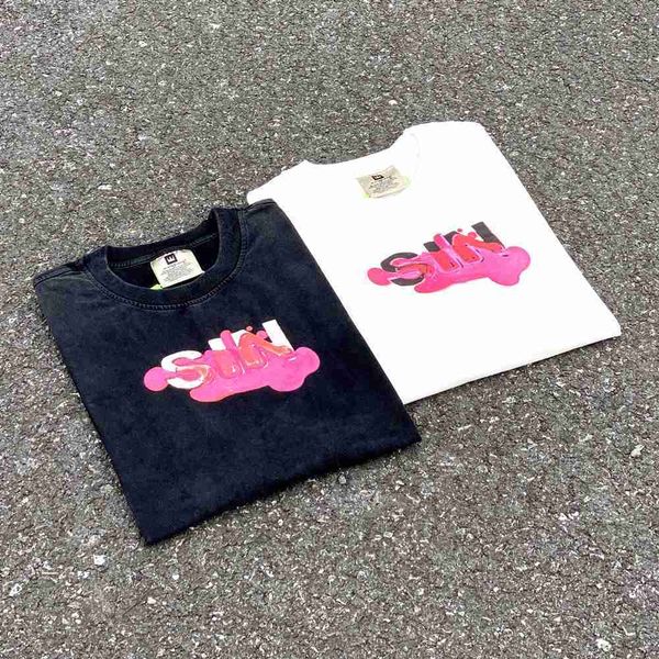 23ss new saint michael streetwear bubble little angel printed pattern tees pure cotton loose casual t-shirt for men, White
23ss new saint michael streetwear bubble little angel printed pattern tees pure cotton loose casual t-shirt for men, White