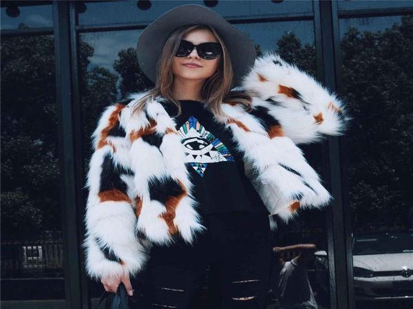 lanshifei women faux fur coat fluffy jacket women winter new girlshort fur style parka lady club coat plus size winter coats3638451, Black
lanshifei women faux fur coat fluffy jacket women winter new girlshort fur style parka lady club coat plus size winter coats3638451, Black