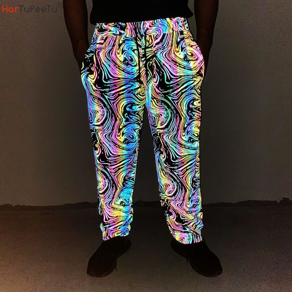 men's pants joggers sweatpants men safety reflective pants plus size high elastic colourful rainbow starry night print oversize trouser, Black
men's pants joggers sweatpants men safety reflective pants plus size high elastic colourful rainbow starry night print oversize trouser, Black